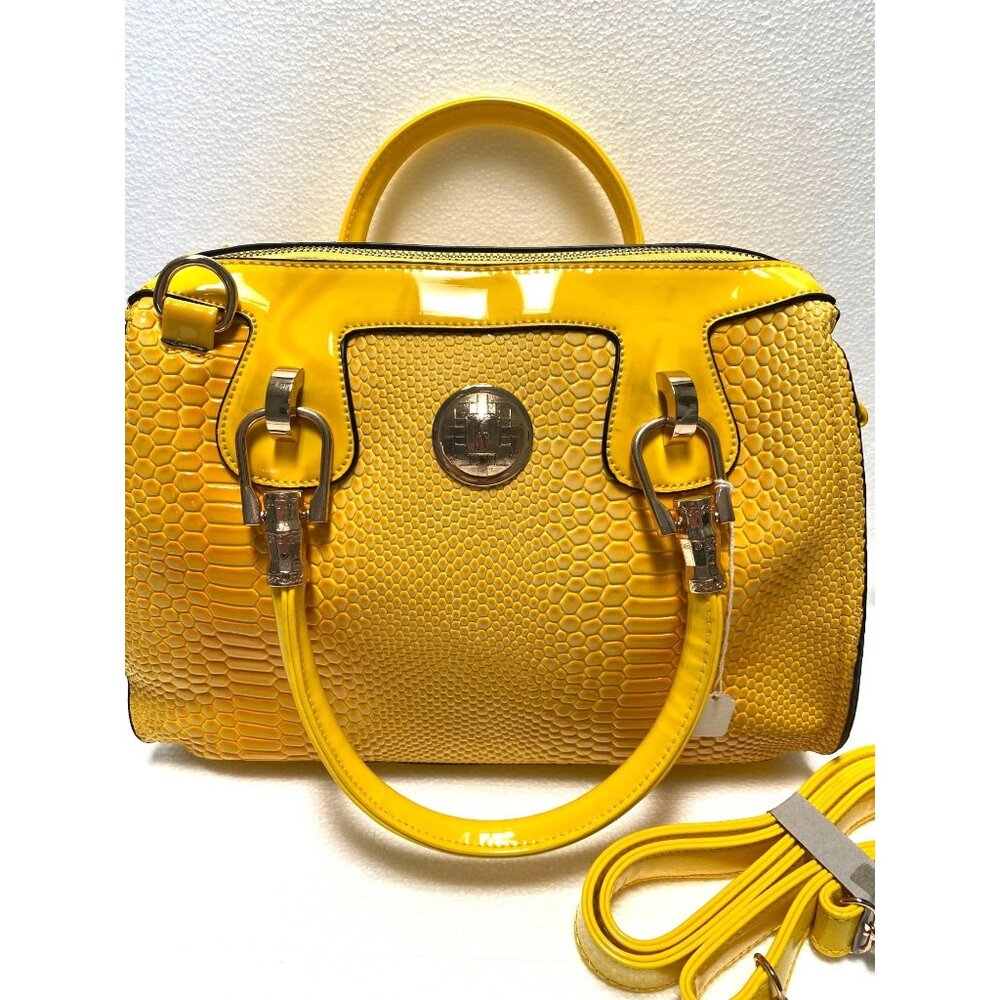 Haiying Snider Bright Yellow Bag New Never Used